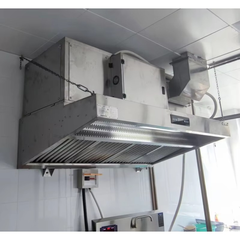 Commercial Kitchen Chimney - Commercial Customizable Restaurant Vent Hood Kitchen