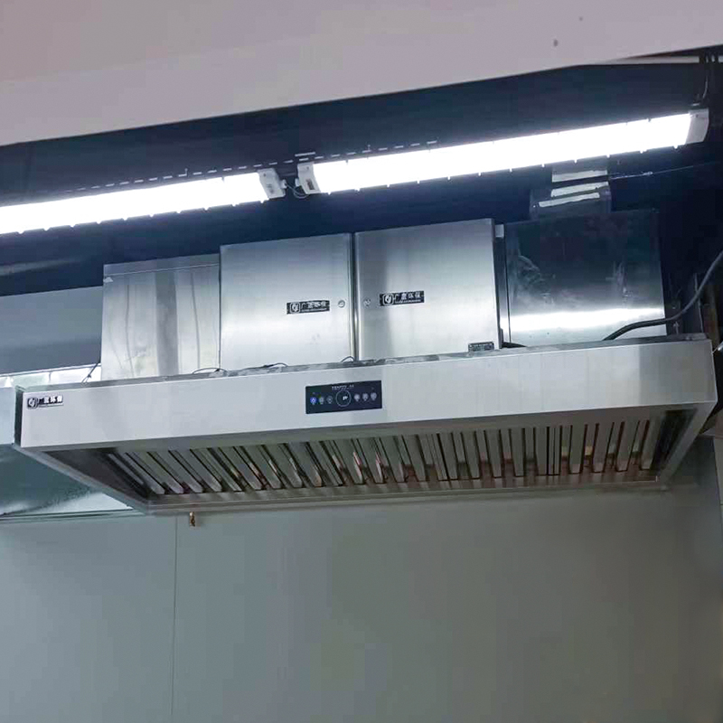 Commercial Kitchen Chimney - Over 98% Fume Removal Rate Electrostatic