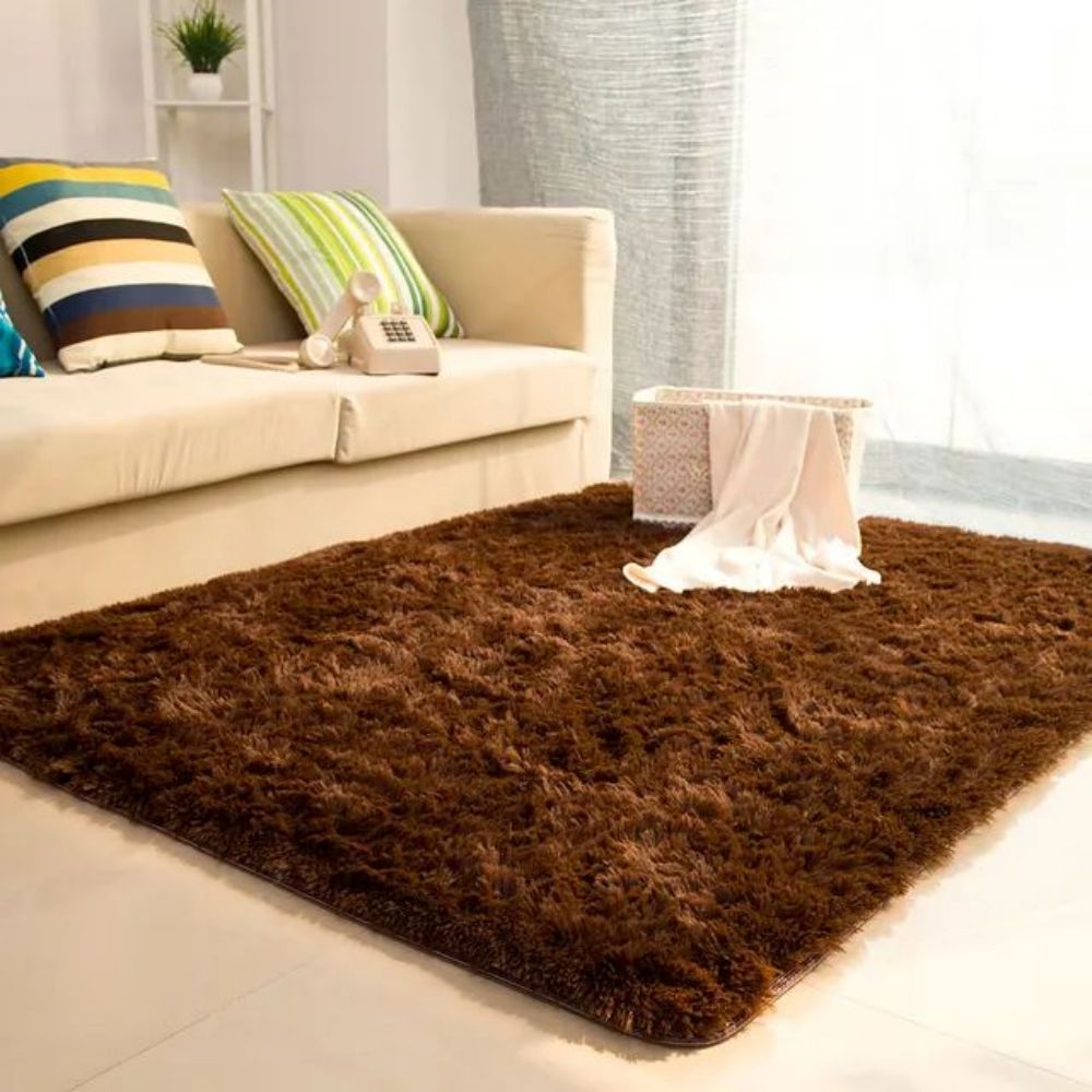 Commercial Dishwasher Table - VIKAMA Silk Wool Solid Color Living
