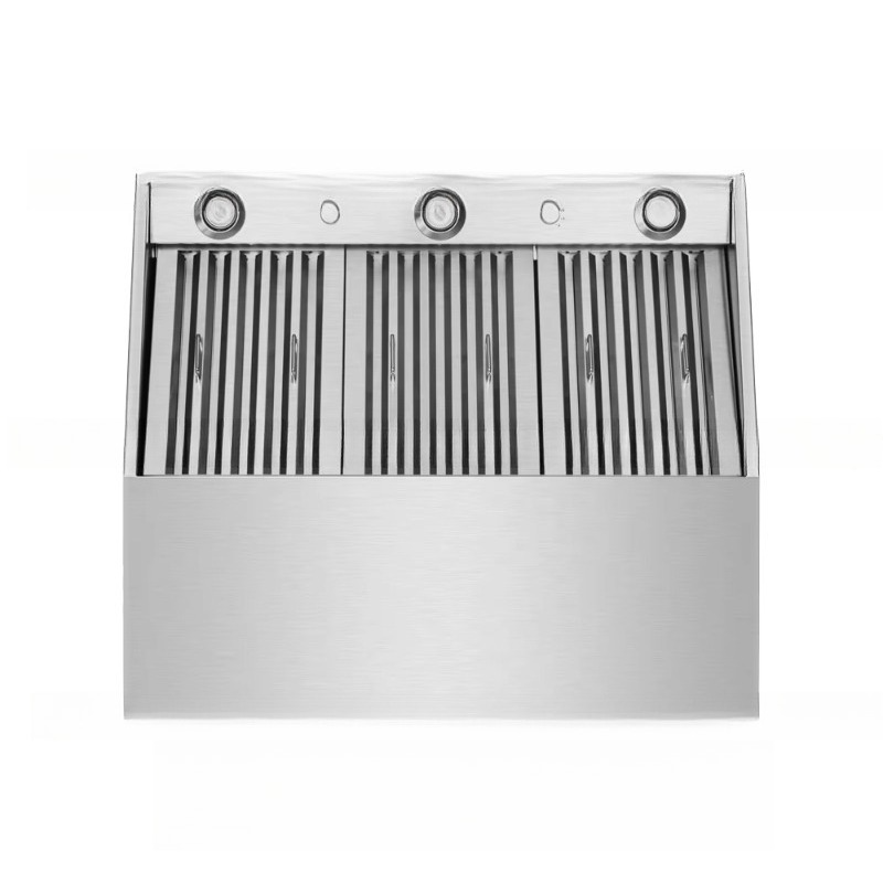 Commercial Kitchen Chimney - Commercial grade range hood Large stainless