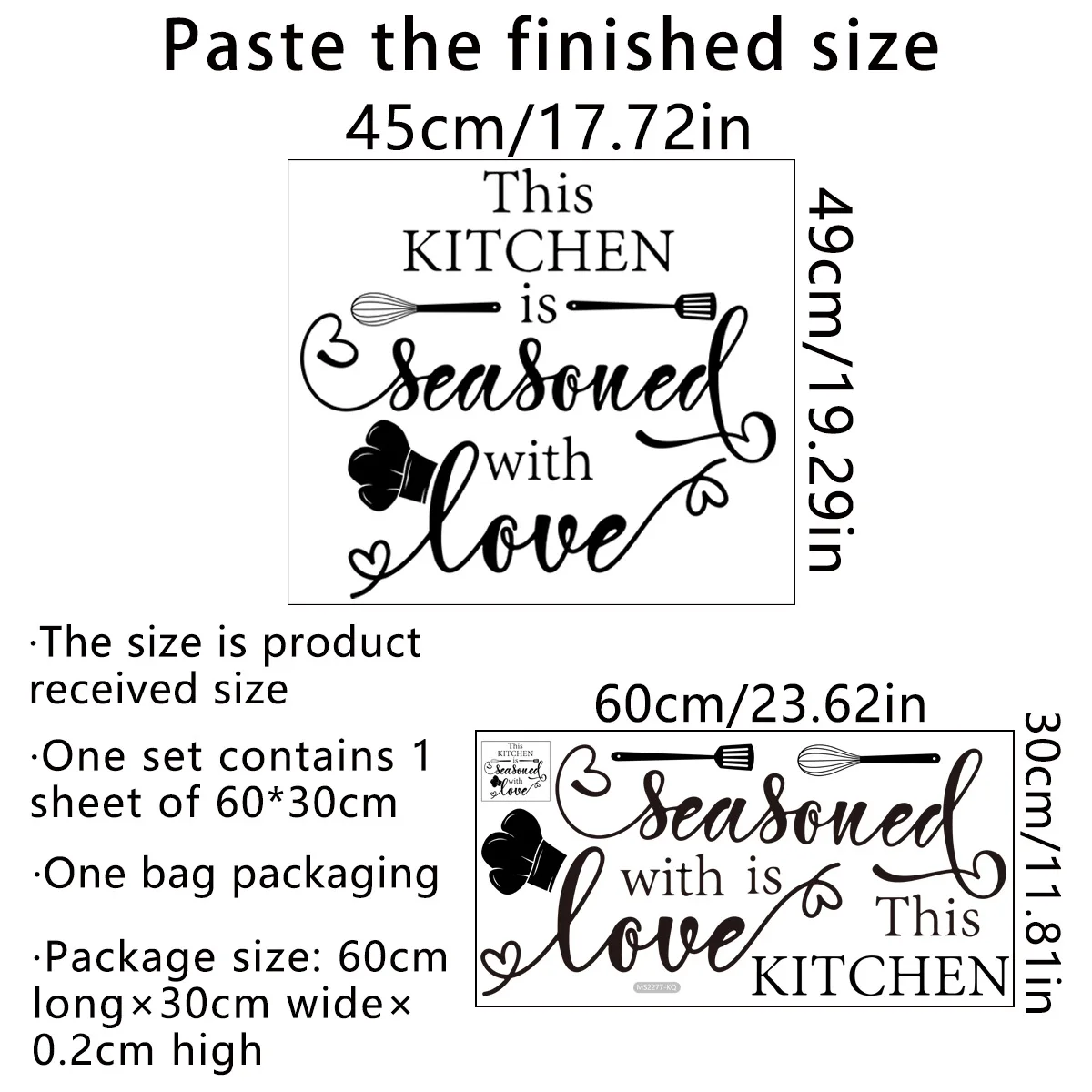 Commercial Kitchen Wall Material - Kitchen Wall Sticker PVC Material Self