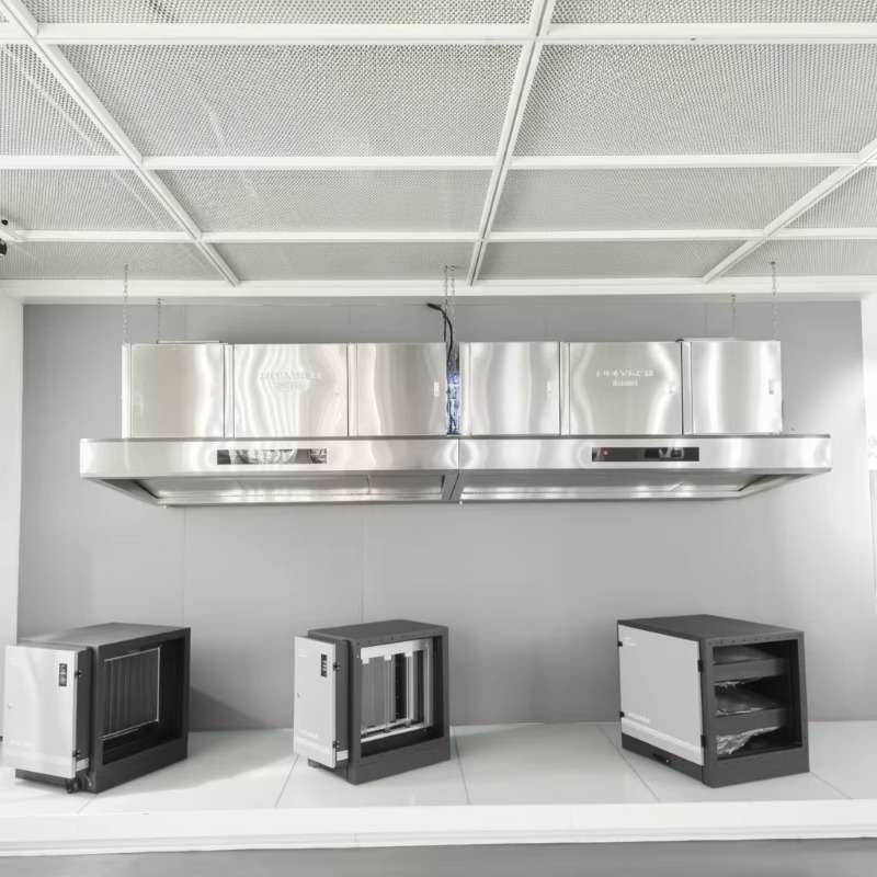 Commercial Kitchen Range Hood - Commercial Customizable 201Stainless Steel 98% Kitchen