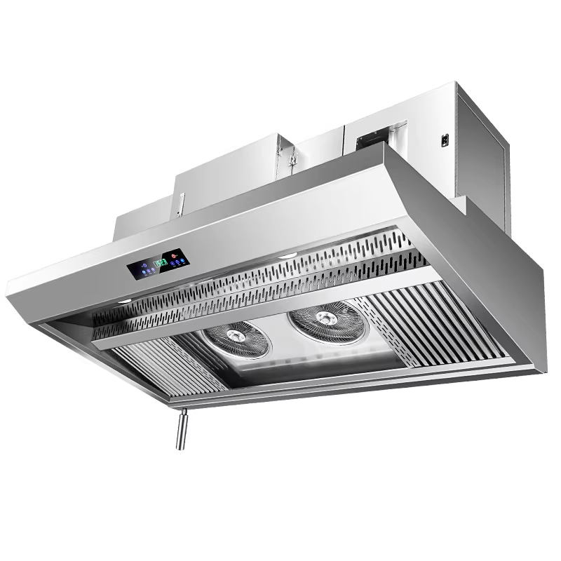 Commercial Kitchen Chimney - Stainless Steel Electric Custom Fresh Air