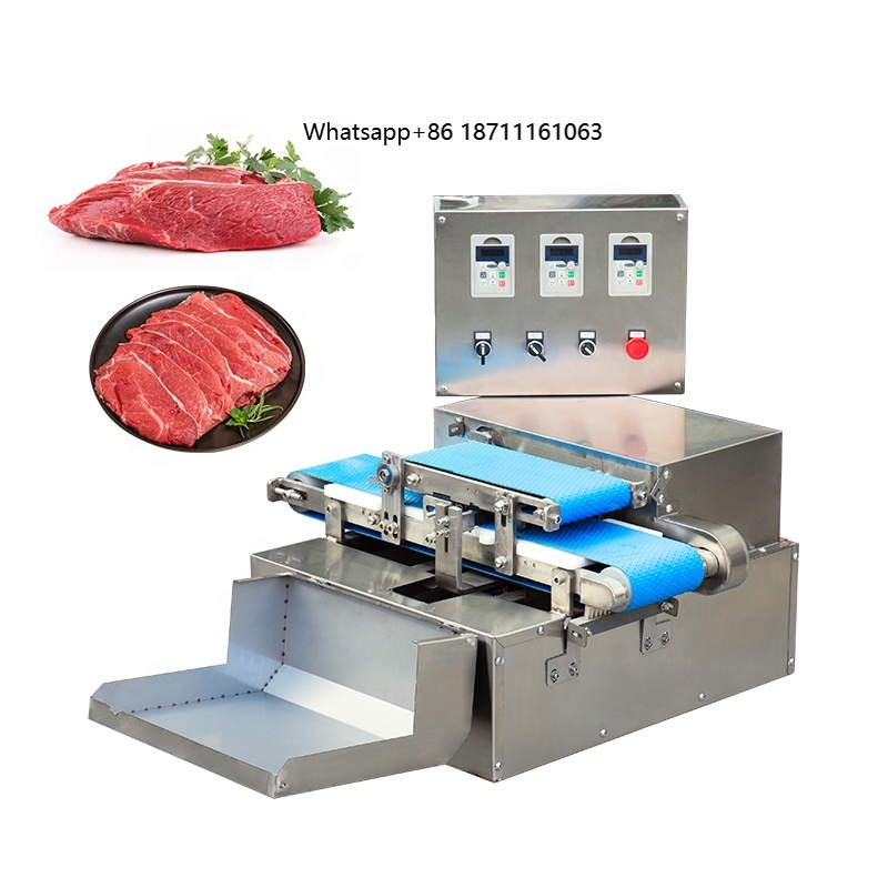 Meat Slicer Machine - Stainless Steel Fully Automatic Slicer Machine