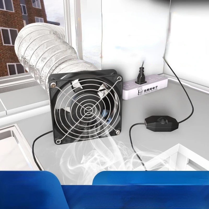 Commercial Kitchen Ventilation - Domestic Fume Exhauster Strong Exhaust Fan
