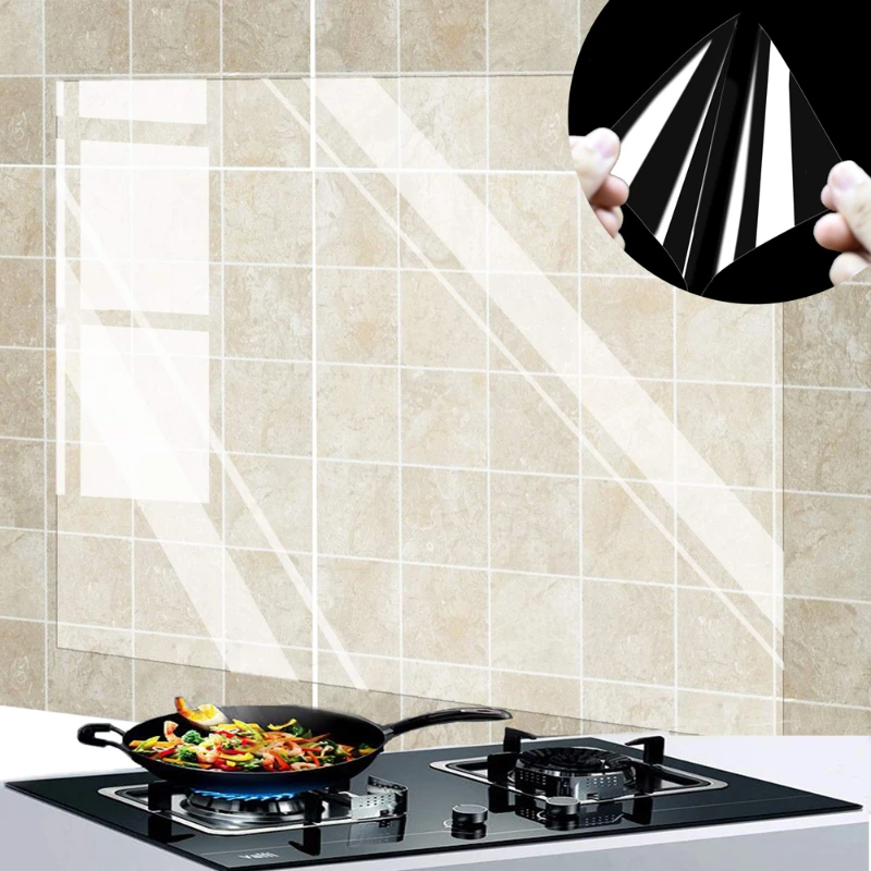 1Pc Kitchen Oil Proof Wall Sti - огляд і ціна Commercial Kitchen Wall