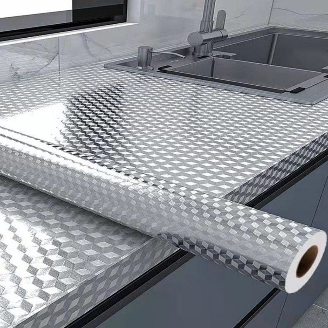 Aluminum Foil Kitchen Stove St - огляд і ціна Commercial Kitchen Wall