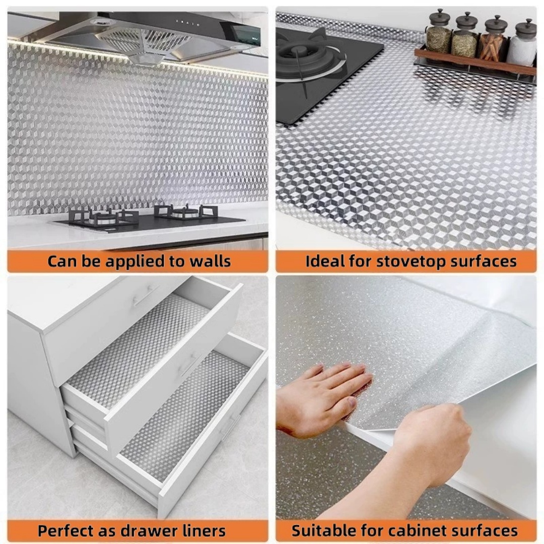 Aluminum Foil Kitchen Stove St - огляд і ціна Commercial Kitchen Wall