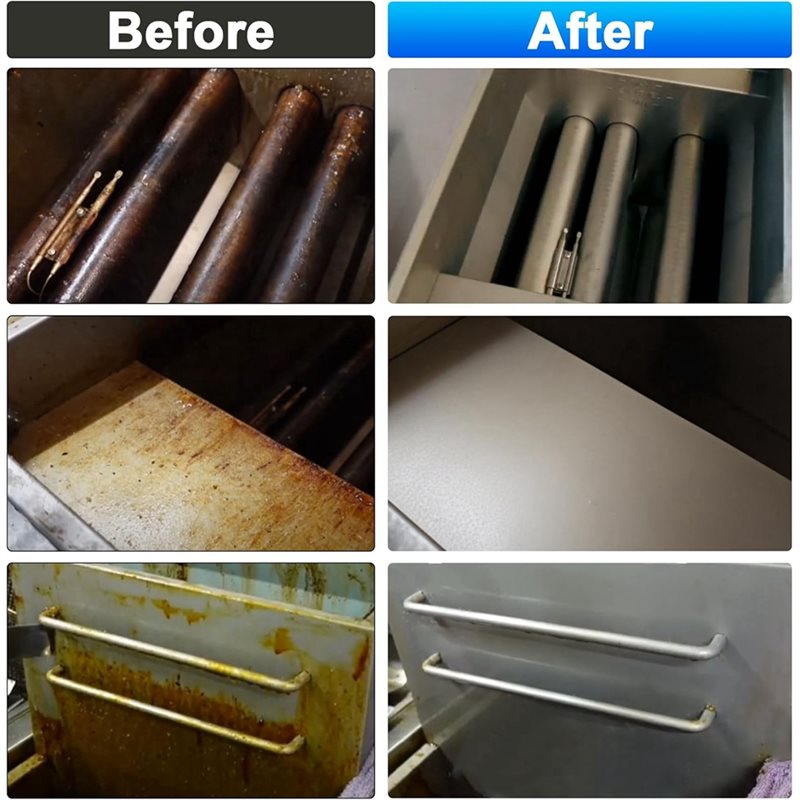WORTHOWN-Commercial Fryer Clea - огляд і ціна Commercial Kitchen Deep Cleaning
