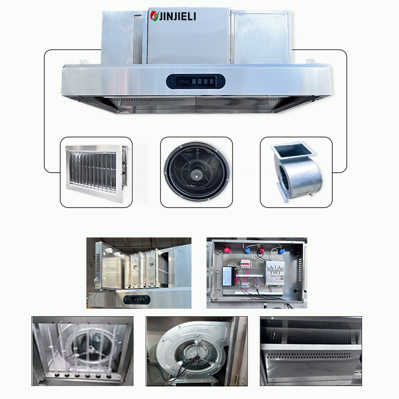 Over 98% Fume Removal Rate Ele - огляд і ціна Commercial Kitchen Chimney