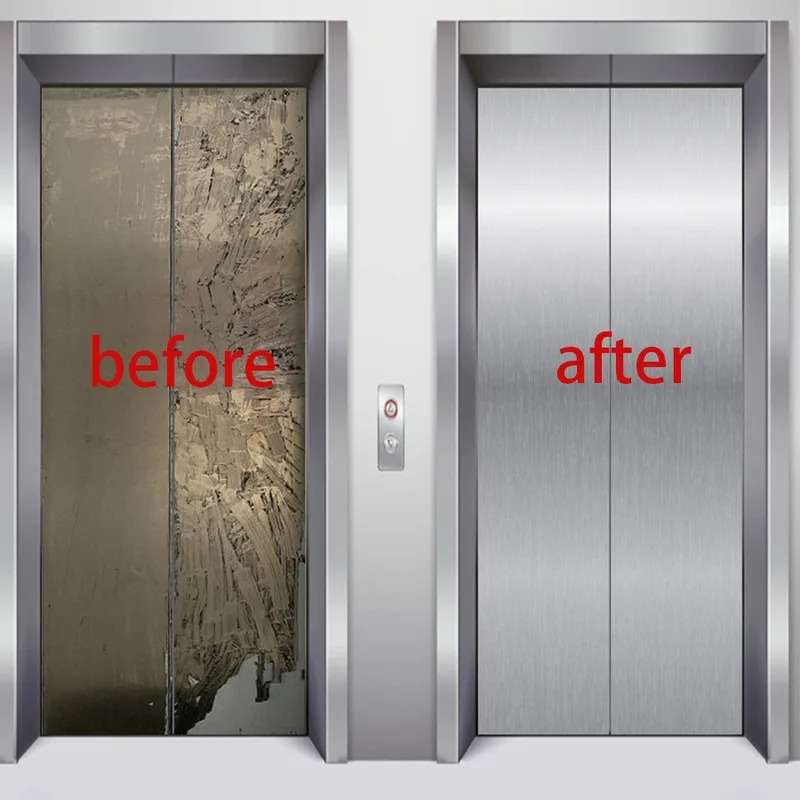 PVC Stainless Brushed Silver R - огляд і ціна Commercial Kitchen Wall