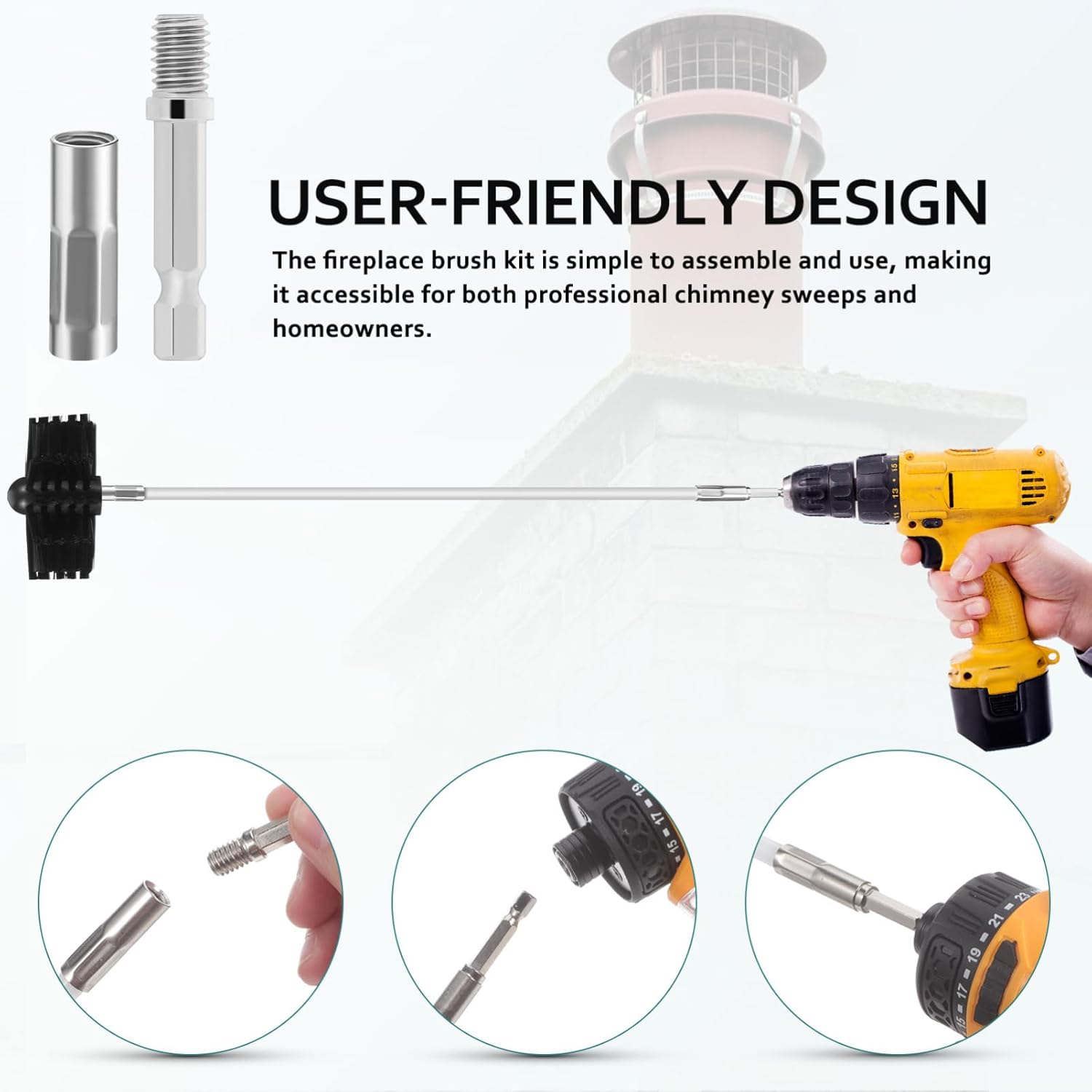 Flexible Chimney Brush Kit wit - огляд і ціна Commercial Kitchen Ventilation