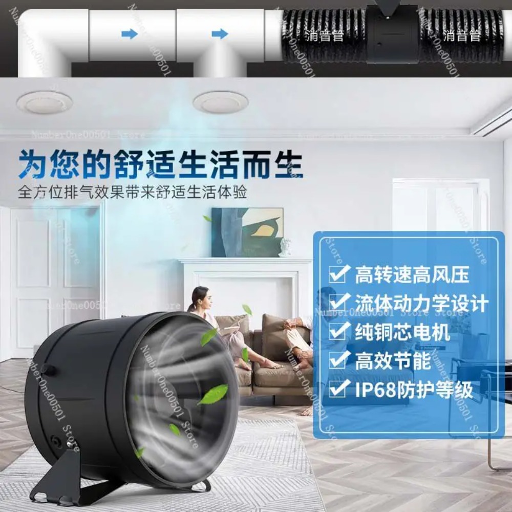 6 Inch Frequency Conversion Du - огляд і ціна Commercial Kitchen Ventilation