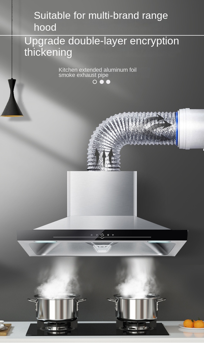 ∅125mm Aluminum Foil Ventilati - огляд і ціна Commercial Kitchen Ventilation
