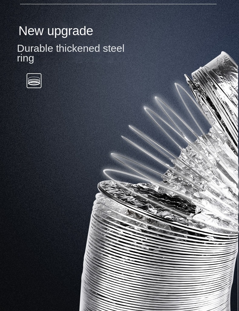 ∅125mm Aluminum Foil Ventilati - огляд і ціна Commercial Kitchen Ventilation
