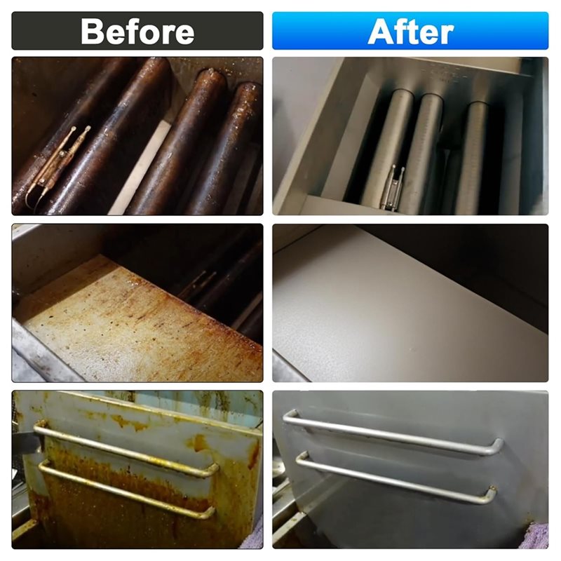 ABUN-Deep Fryer Cleaner Brush  - огляд і ціна Commercial Kitchen Deep Cleaning