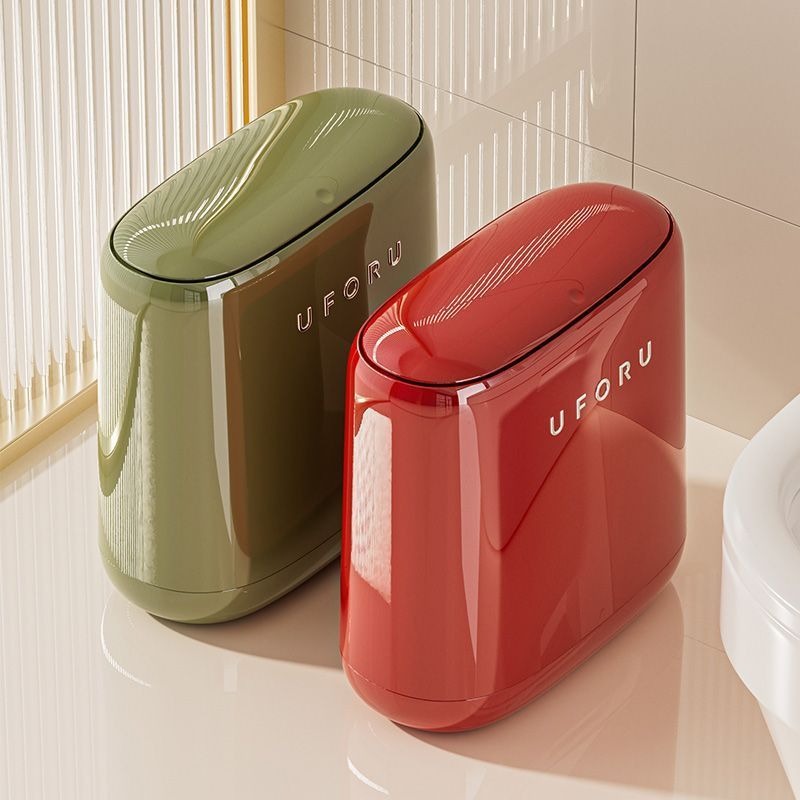 Bathroom Narrow Trash Can Plas - огляд і ціна Commercial Kitchen Trash Can