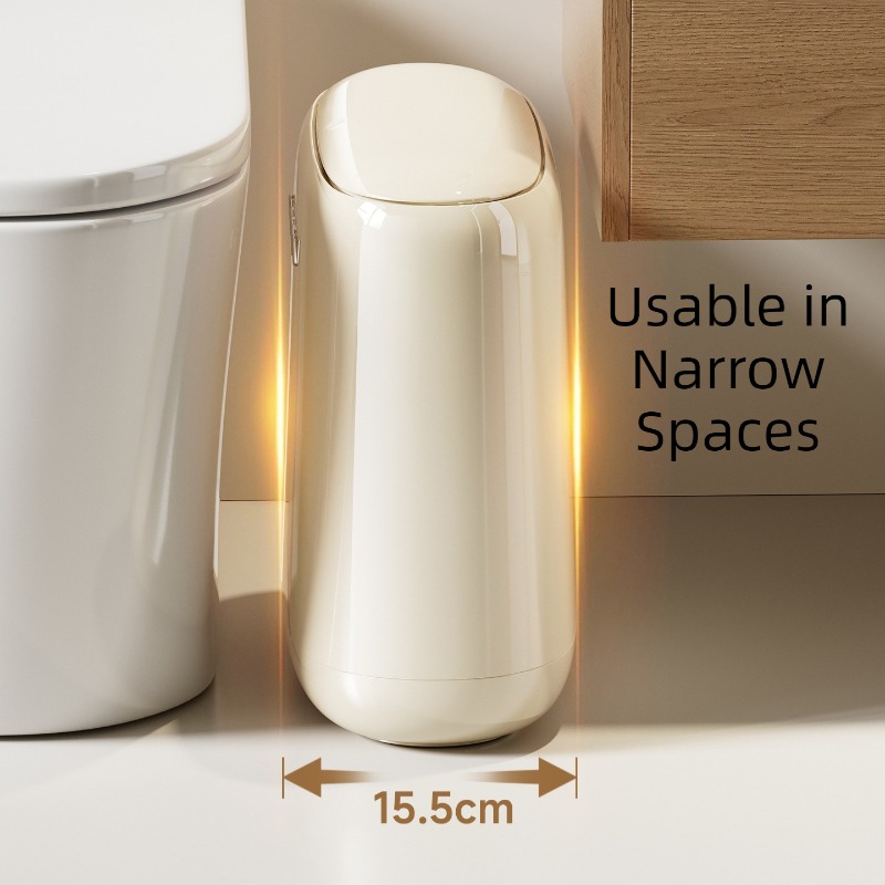 Bathroom Narrow Trash Can Plas - огляд і ціна Commercial Kitchen Trash Can