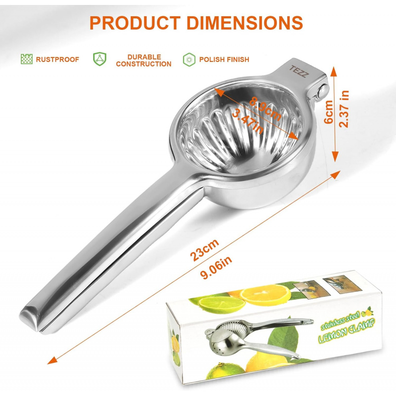 TAZZ Upgraded Commercial Lemon - огляд і ціна Commercial Kitchen Juicer