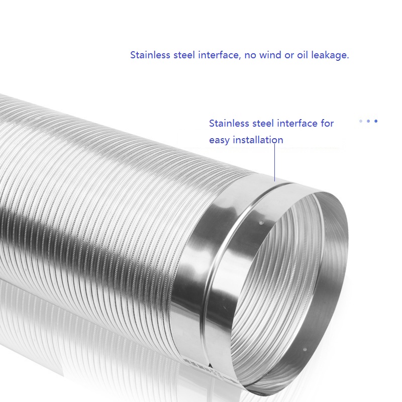 Φ90-180mm Pure Aluminum Smoke  - огляд і ціна Commercial Kitchen Ventilation