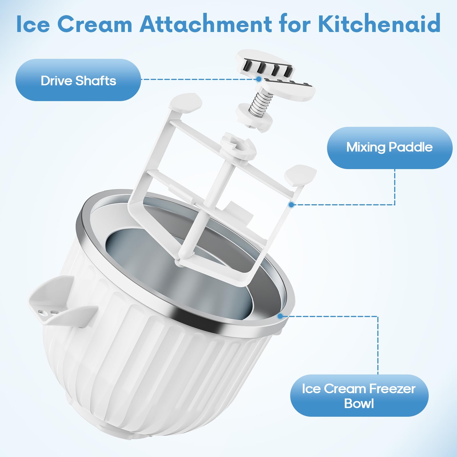 2 Quart Ice Cream Maker Attach - огляд і ціна Commercial Kitchen Juicer