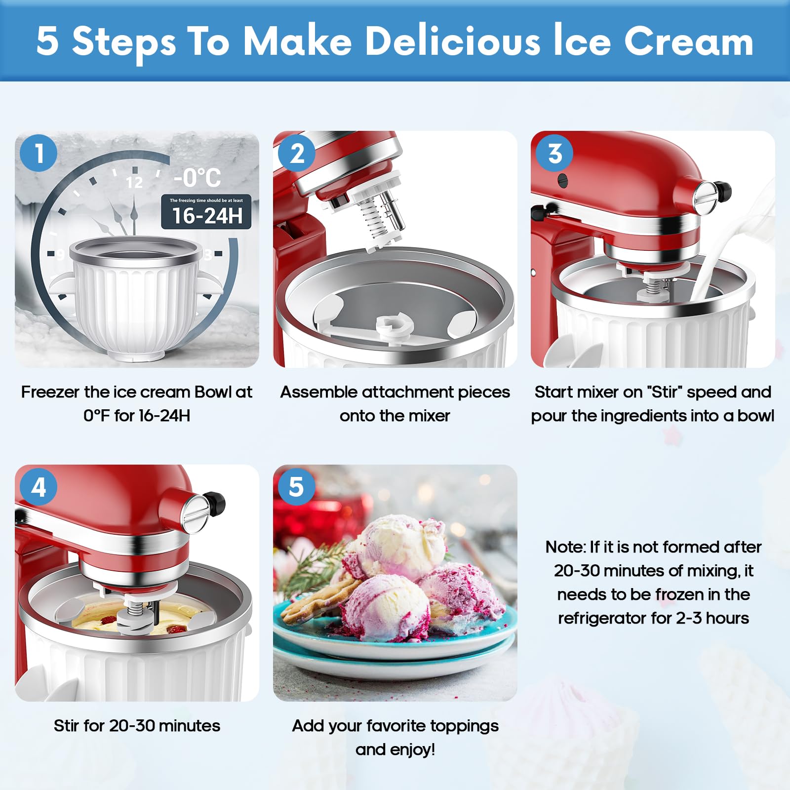 2 Quart Ice Cream Maker Attach - огляд і ціна Commercial Kitchen Juicer