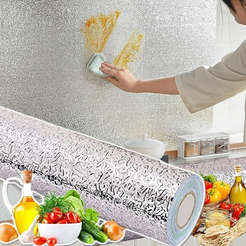 Aluminum Foil Anti Oil Kitchen - огляд і ціна Commercial Kitchen Wall