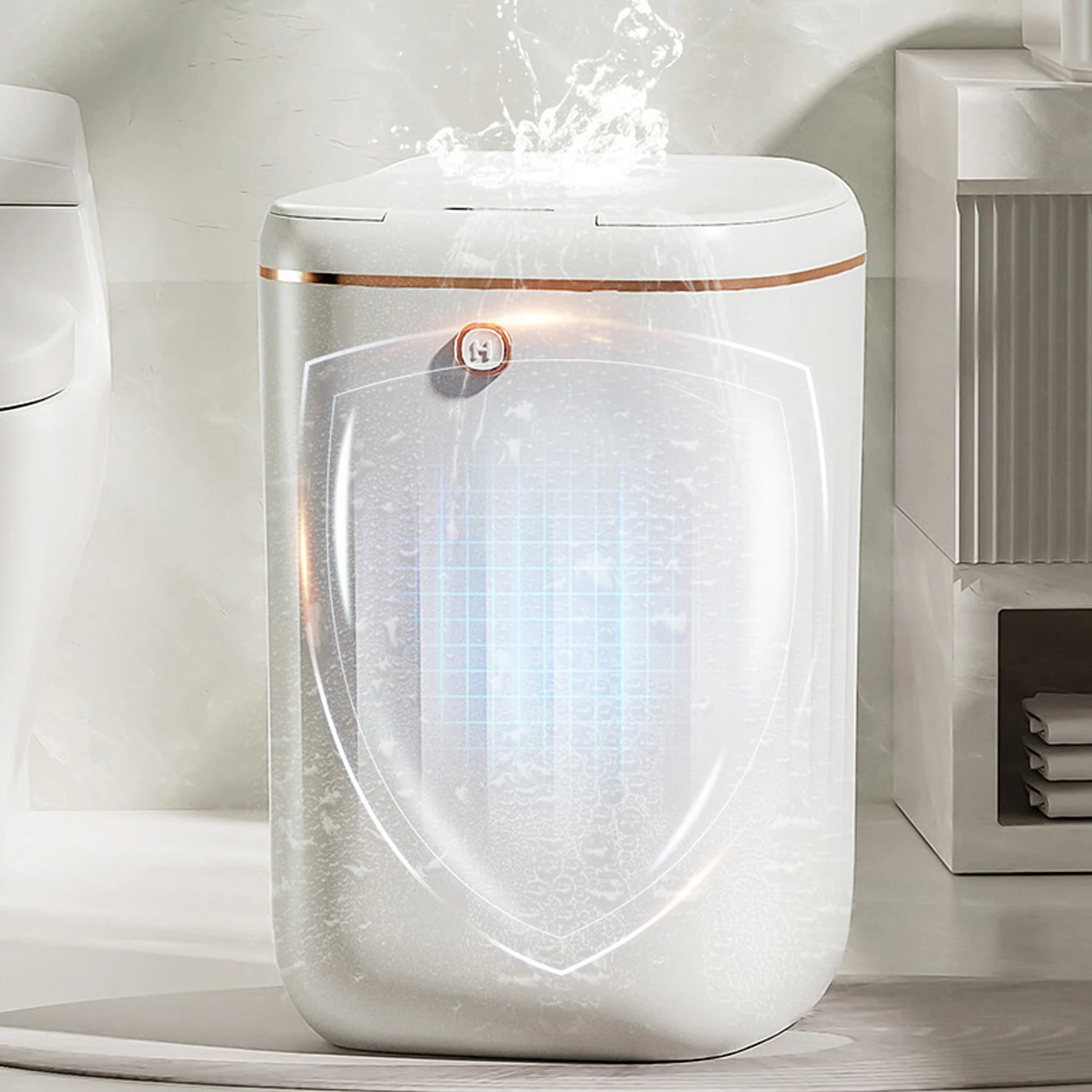 Smart Sensor Trash Can Automat - огляд і ціна Commercial Kitchen Trash Can
