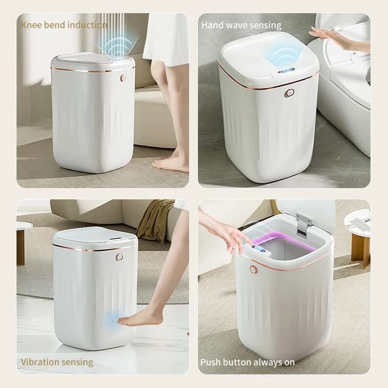 Smart Sensor Trash Can Automat - огляд і ціна Commercial Kitchen Trash Can