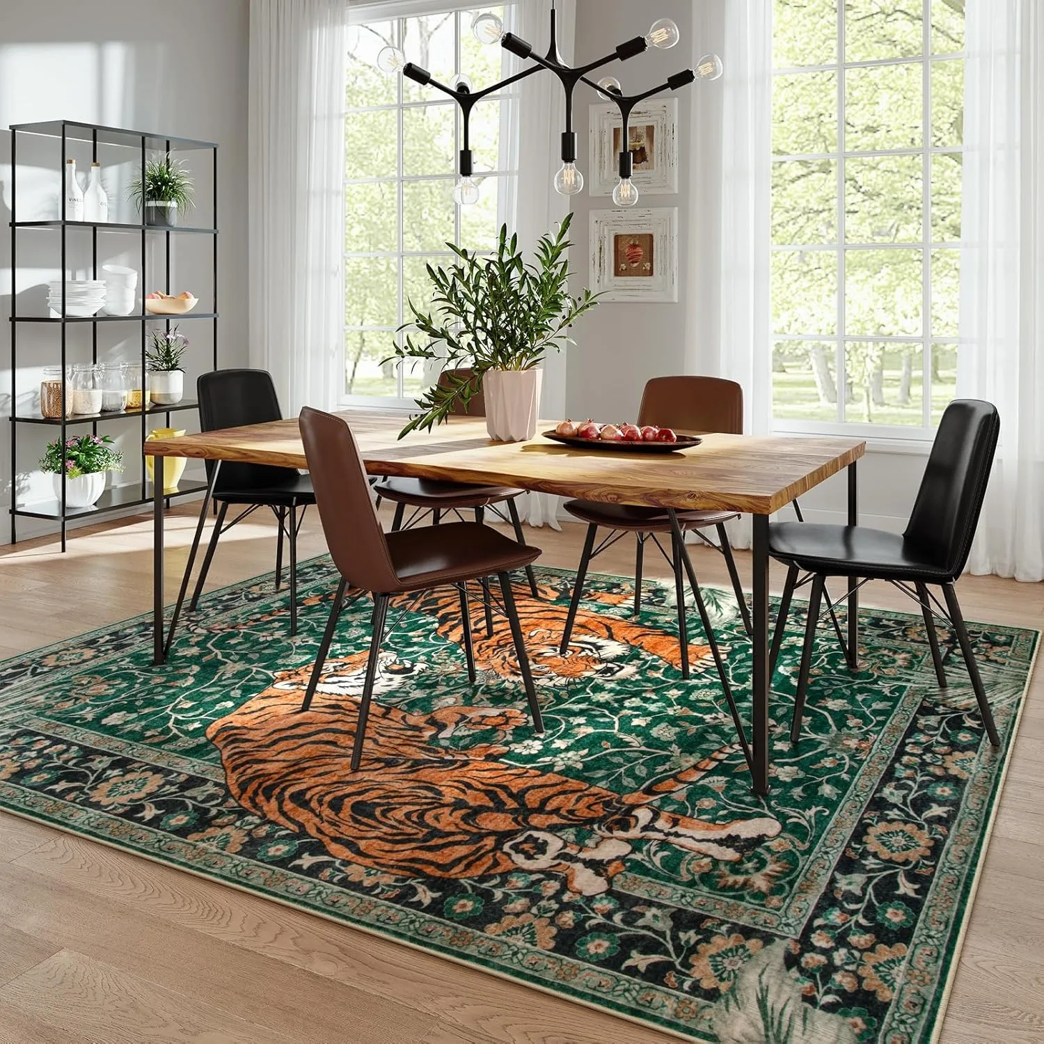 Jungle Tiger Rug for Living Ro - огляд і ціна Commercial Dishwasher Table