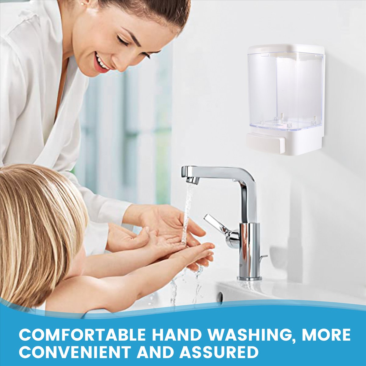 Manual Soap Dispenser 33.8Oz/1 - огляд і ціна Commercial Kitchen Wall
