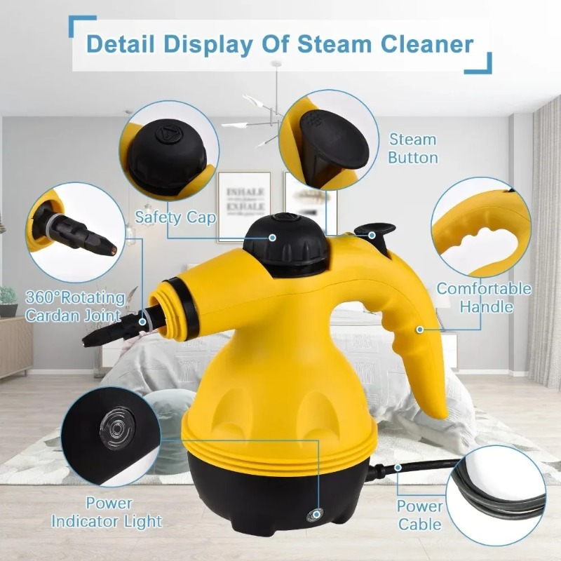 1500W High Temp Handheld Steam - огляд і ціна Commercial Kitchen Deep Cleaning