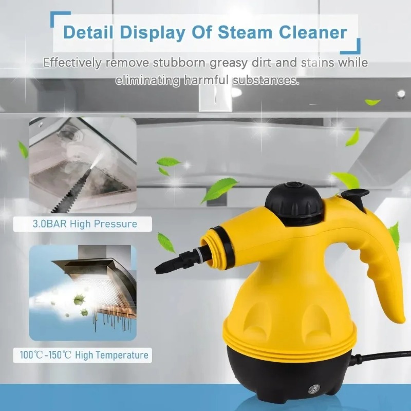 1500W High Temp Handheld Steam - огляд і ціна Commercial Kitchen Deep Cleaning