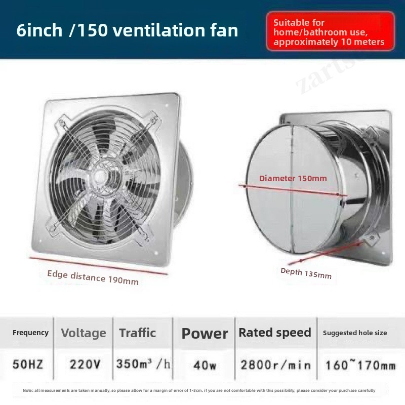 6''8''10'' Booster Fan Extract - огляд і ціна Commercial Kitchen Ventilation