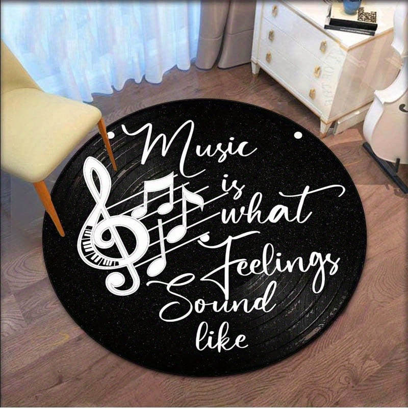 Music Vinyl Record Pattern Rou - огляд і ціна Commercial Kitchen Vinyl