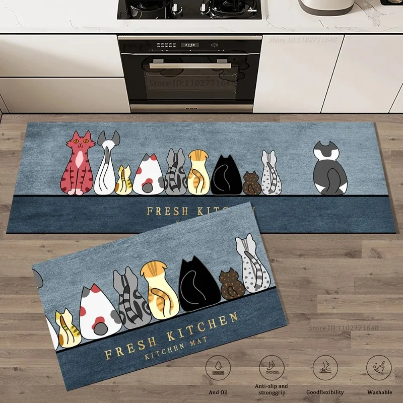Cat Kitchen Corner  Long Floor - огляд і ціна Commercial Kitchen Vinyl