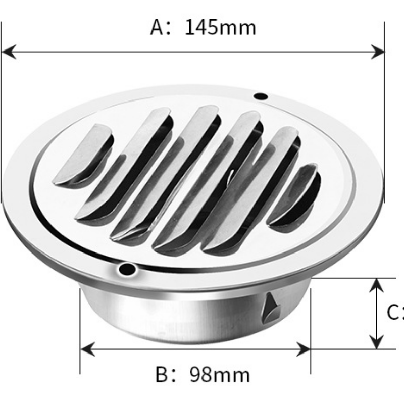 1PCS Stainless Steel Hood Flat - огляд і ціна Commercial Kitchen Range Hood